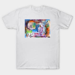 Drawing on a Monday T-Shirt